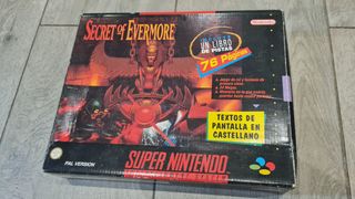 SECRET OF EVERMORE SUPER NES