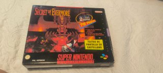 SECRET OF EVERMORE SUPER NES