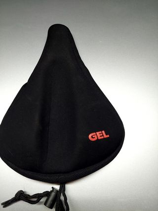 Sillin de bicicleta de gel.