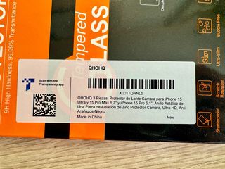 PROTECTORES DE LENTES IPHONE 15 PRO Y PRO MAX
