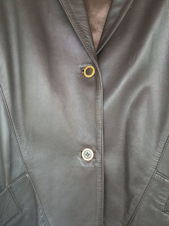 Chateta cuero piel mujer