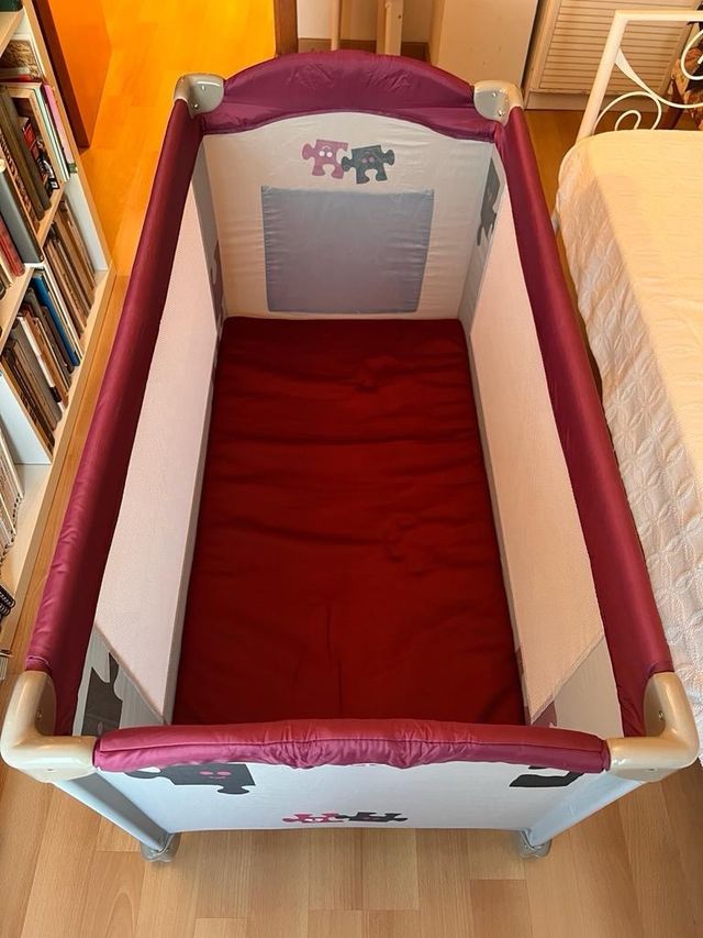 Cuna viaje + colchon