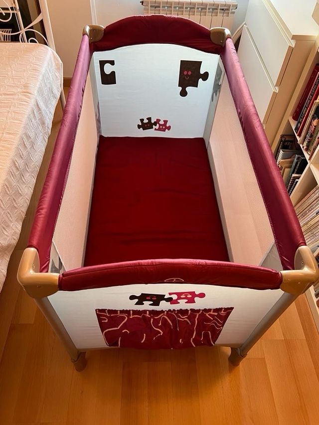 Cuna viaje + colchon