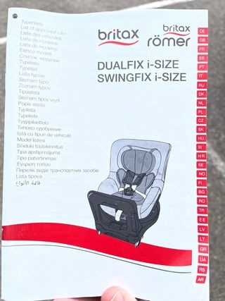 SILLA BEBE PARA AUTOMOVIL 