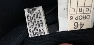 Cappotto uomo in lana