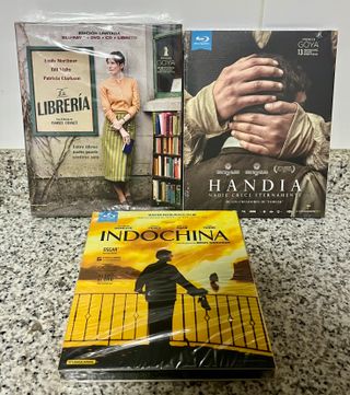 Películas Bluray - La Librería, Handía e Indochina
