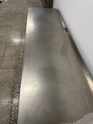 mesa fria cocina inox