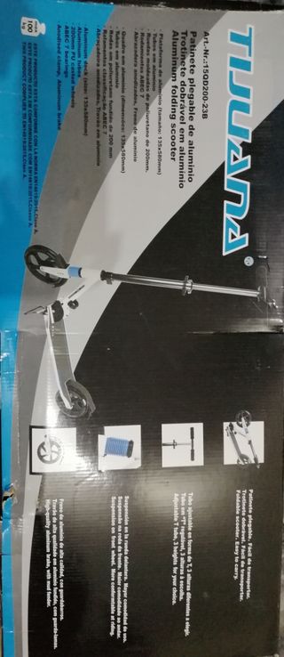 Patinete de aluminio nuevo