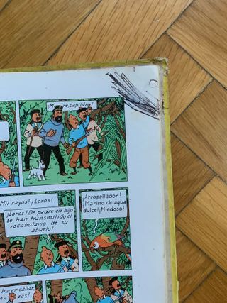 Tintín 1ª y 3ª Edición: Cangrejo y Tesoro