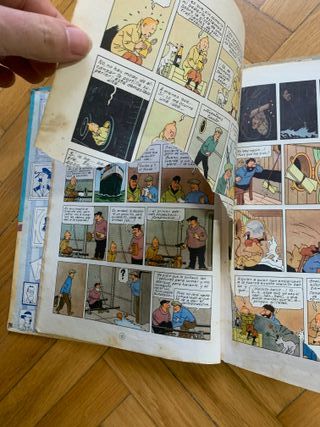 Tintín 1ª y 3ª Edición: Cangrejo y Tesoro