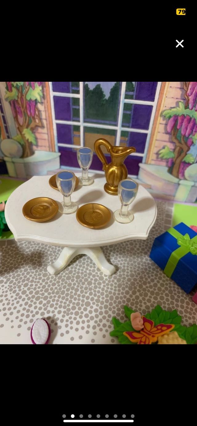 Playmobil princesa malentin de cumpleaños