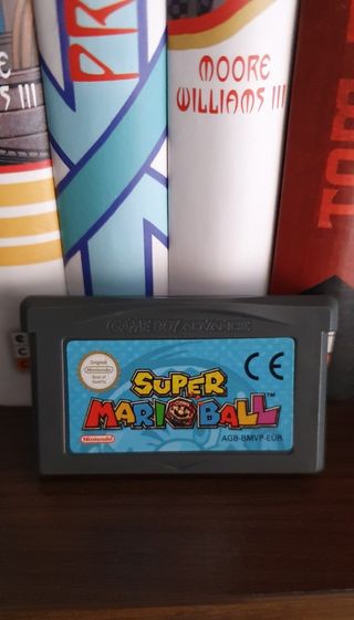 Juego GBA SUPER MARIO BALL
