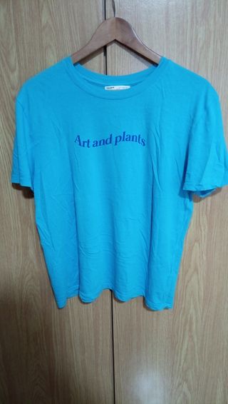 Camiseta azul de Pull&Bear