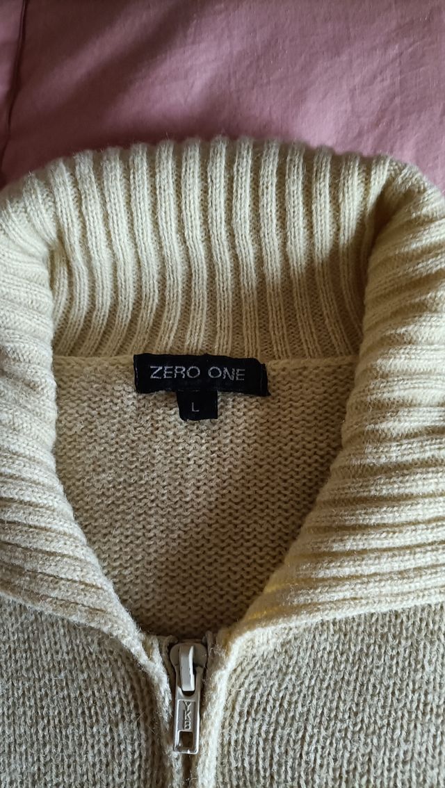 Maglione unisex  con zip