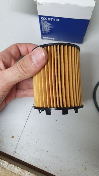 Filtro aceite fiat panda 1.3JTD MAHLE OX371D