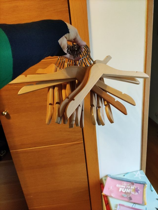 Perchas para ropa infantil