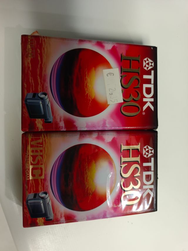 Cintas HS30 VHSC TDK