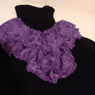 Cuello encaje