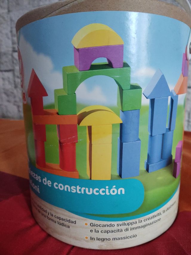 Piezas construcción madera