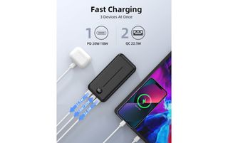 PowerBank PD 22.5W QC 4.0 Carga Rápida 10800mAh