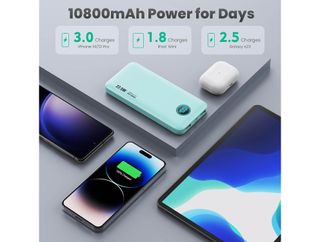 PowerBank PD 22.5W QC 4.0 Carga Rápida 10800mAh