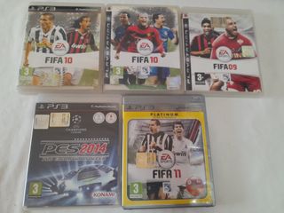 10 giochi ps3 fifa 9-10-11 - pes