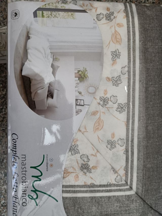 Lenzuola matrimoniali flanella maison bianco 