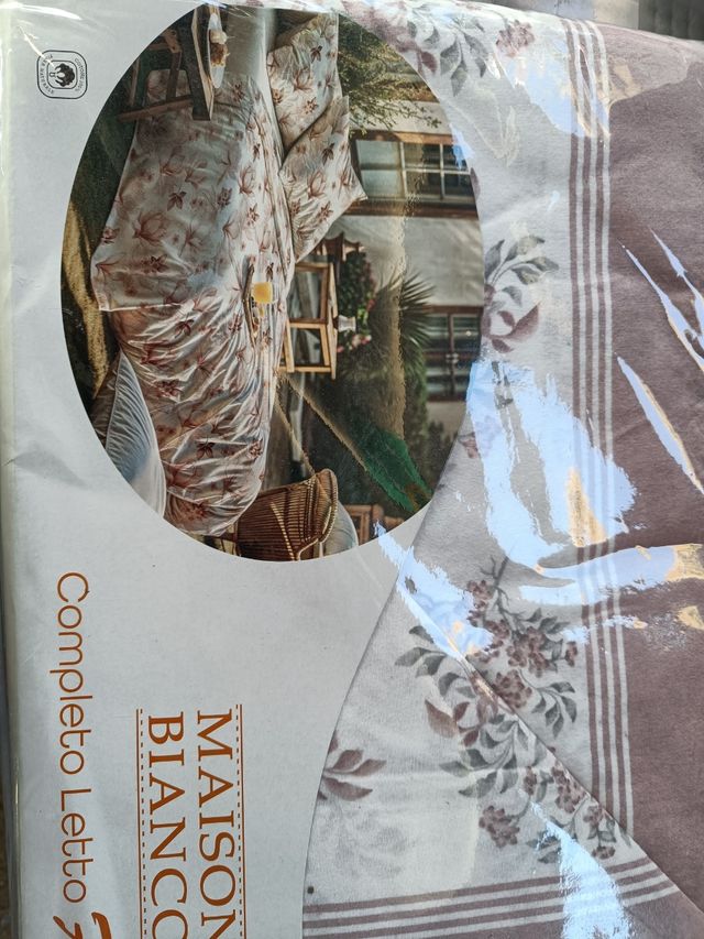 Lenzuola matrimoniali flanella maison bianco 