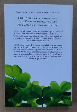 Libro Crecer, creer y lograr. Álex Rovira.