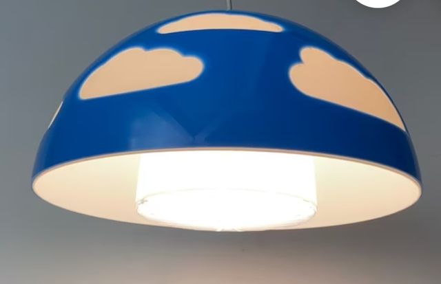 Lámpara infantil ikea nubes
