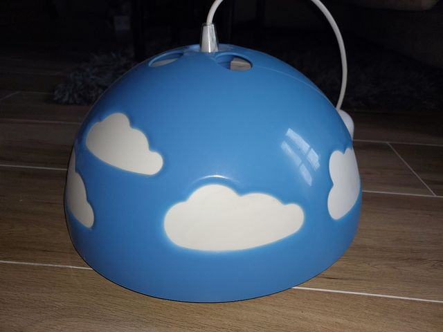 Lámpara infantil ikea nubes