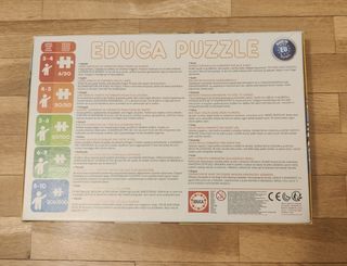 Puzzles de animales + libro infantil