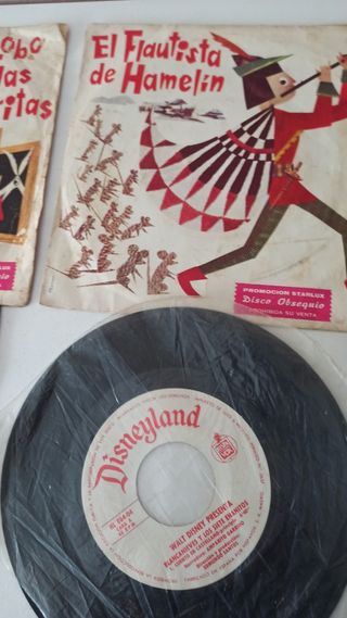 6 Vinilos cuentos 1973