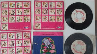 6 Vinilos cuentos 1973