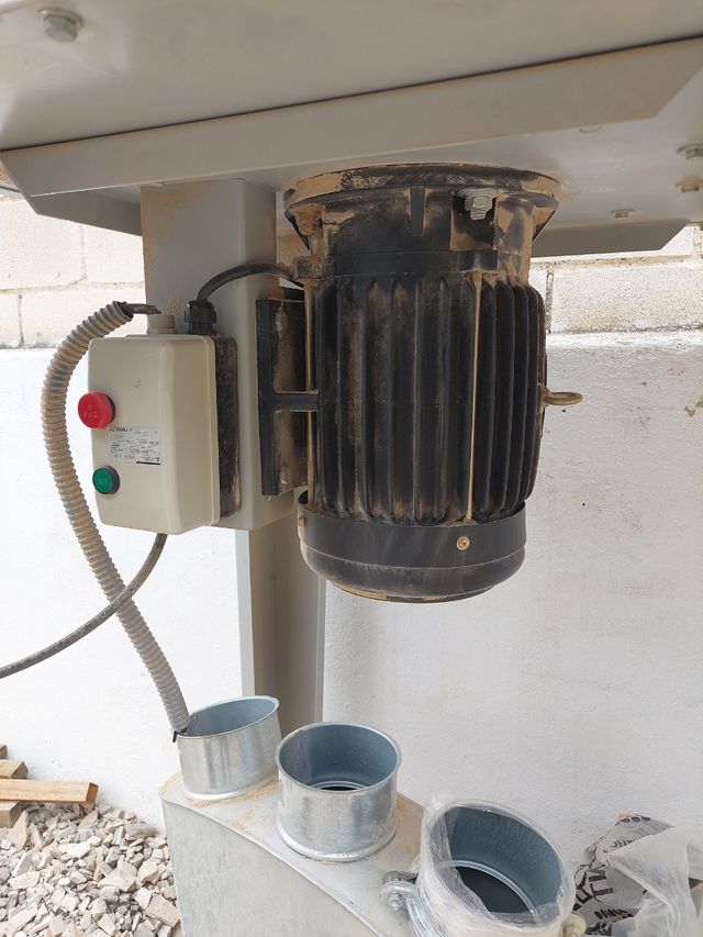 Maquina aspiracion madera