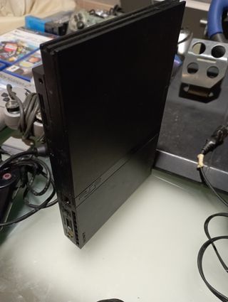 Consola Playstation 2 , juegos, volante, 6 mandos