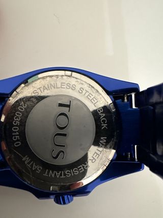 Reloj azul Tous
