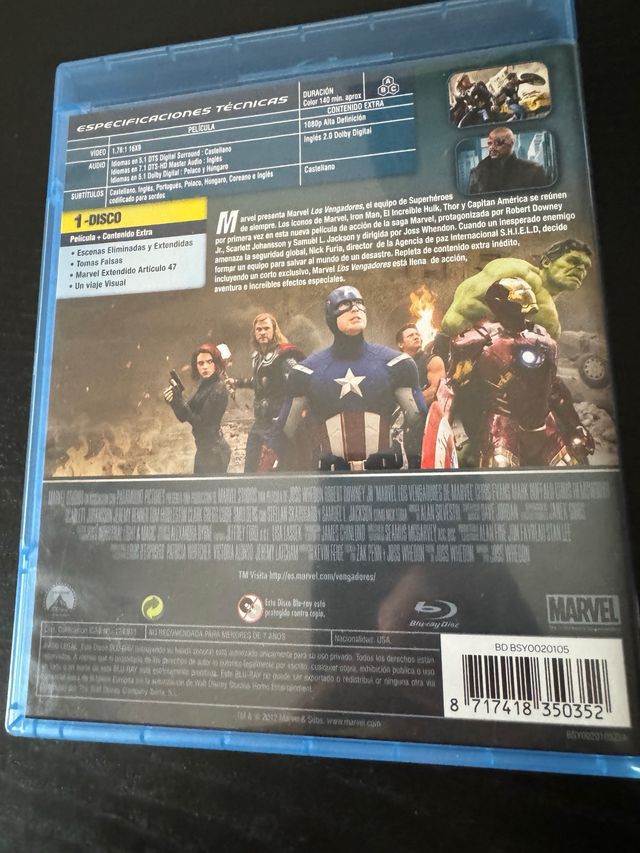 The Avengers Blu-Ray