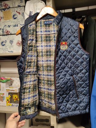 Chaleco Azul Entretiempo