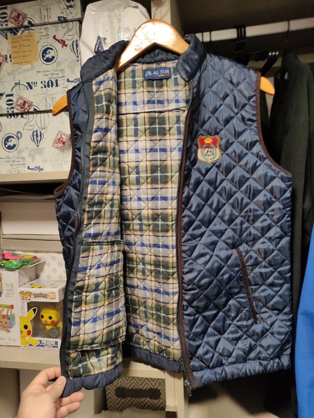 Chaleco Azul Entretiempo