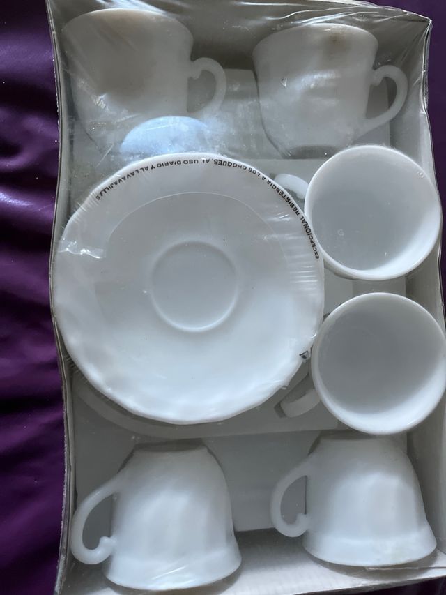 Nuevas Tazas de cafe sin estrenar