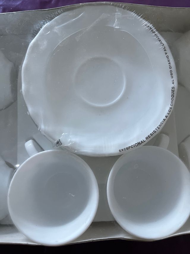 Nuevas Tazas de cafe sin estrenar