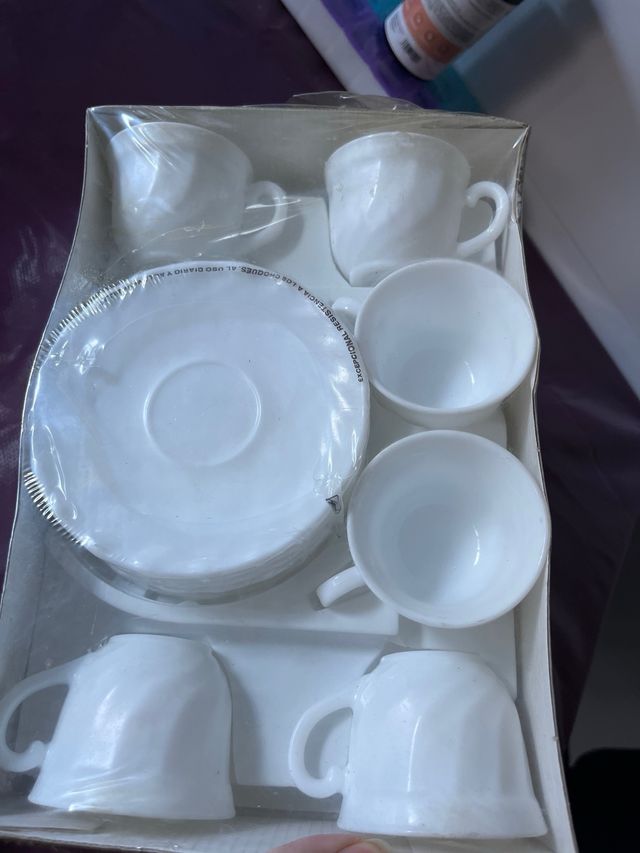 Nuevas Tazas de cafe sin estrenar