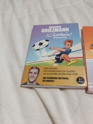 Libros futbol Griezmann
