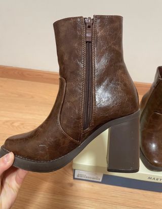 Botines de piel Marypaz