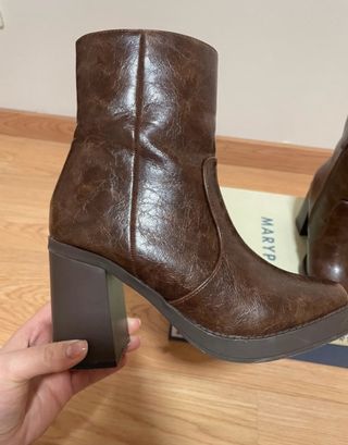 Botines de piel Marypaz
