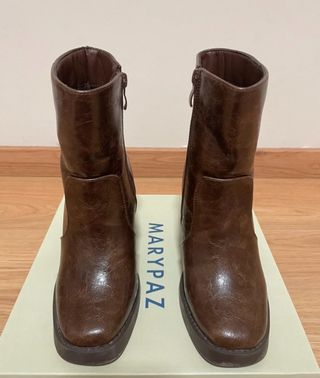 Botines de piel Marypaz