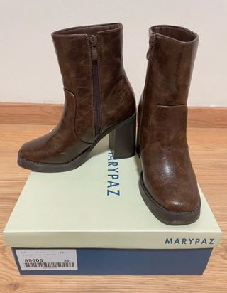 Botines de piel Marypaz