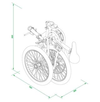 Triciclo Etnnic Folding eléctrico