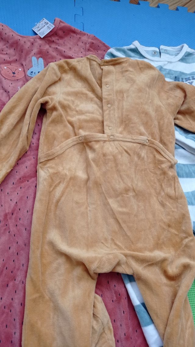 Lote 3 pijamamanta 36 meses